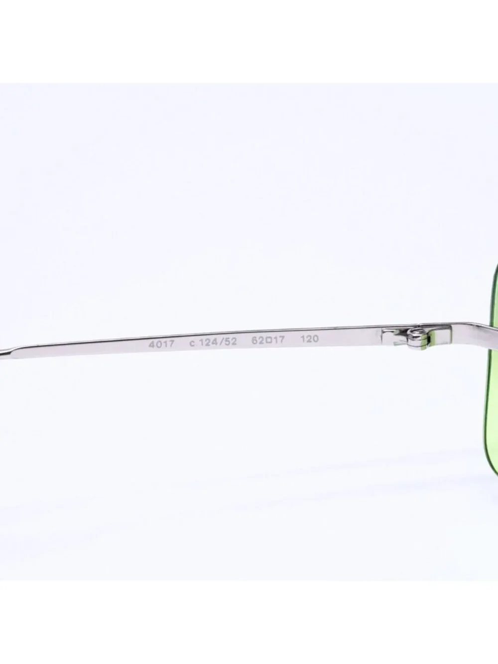 Chanel Rimless Sunglasses Eyewear CC Logo Green